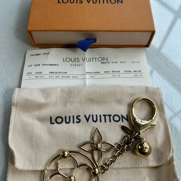 Louis Vuitton Bloomy Bag Charm / Keychain - Picture 3 of 10